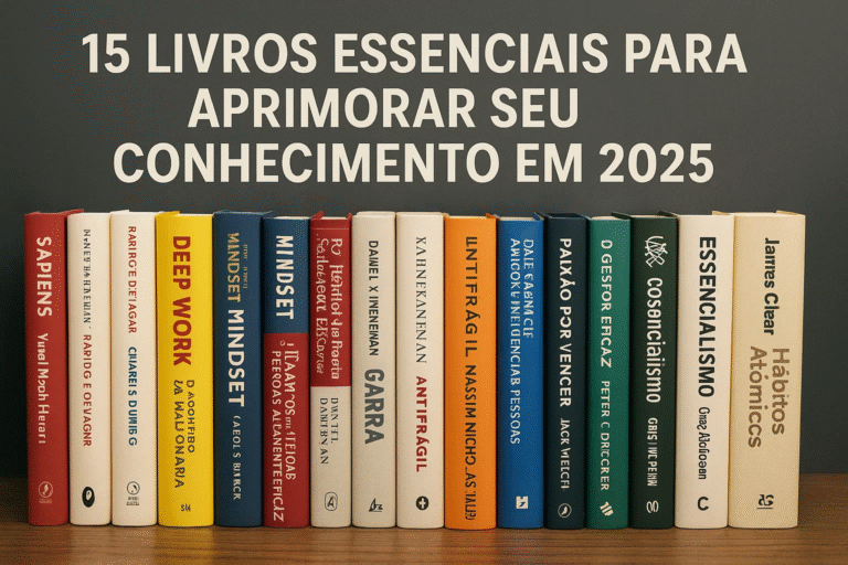 15 Livros Essenciais para Aprimorar Seu Conhecimento em 2025